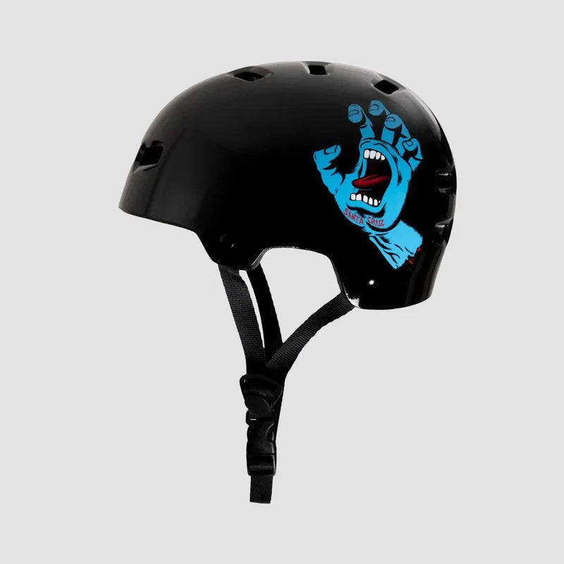 BULLET SANTA CRUZ SCREAMING HAND HELMET | Santa Cruz | helmet - Northshore Newquay - Surf/Skate Shop