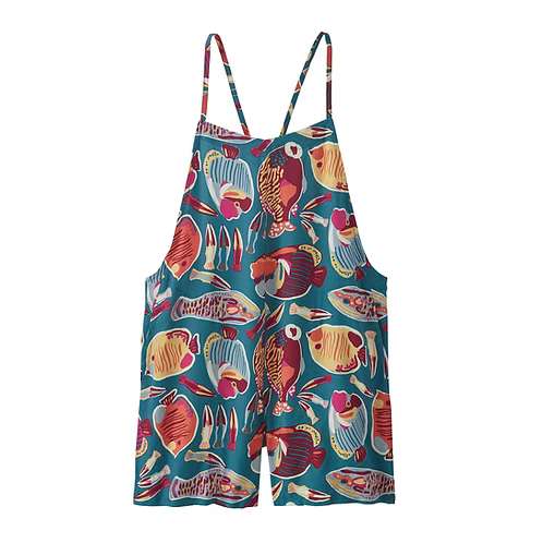 Patagonia Women's Tidal Threads Romper-Wetland Blue | Patagonia | - Northshore Newquay - Surf/Skate Shop