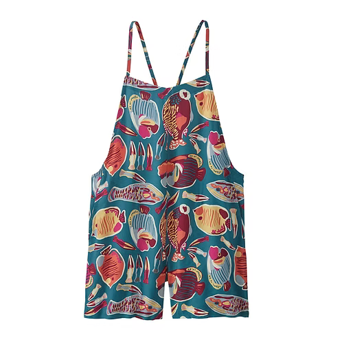 Patagonia Women's Tidal Threads Romper-Wetland Blue | Patagonia | - Northshore Newquay - Surf/Skate Shop