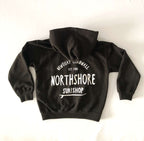 Kids Classic Logo Hoodie | Black | Northshore Surf Shop | Kids Clothing - Northshore Newquay - Surf/Skate