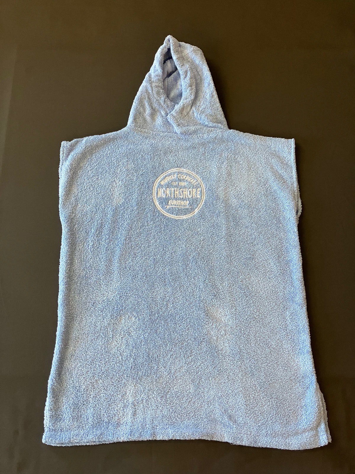 Northshore Kids Towelling Changing Robe | Age 6-8 Sky Blue | Northshore Surf Shop | Changing Robe - Northshore Newquay - Surf/Skate Shop