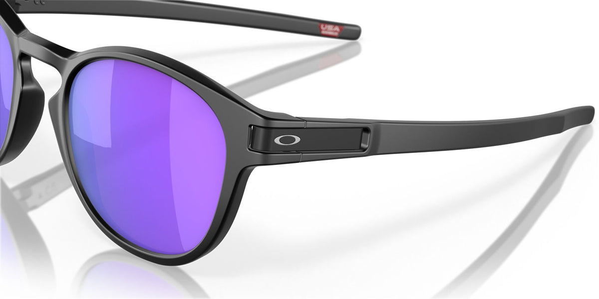 OAKLEY EYEWEAR LATCH-Matte black-Prizm violet | oakley | - Northshore Newquay - Surf/Skate Shop