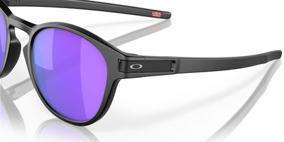 OAKLEY EYEWEAR LATCH-Matte black-Prizm violet | oakley |