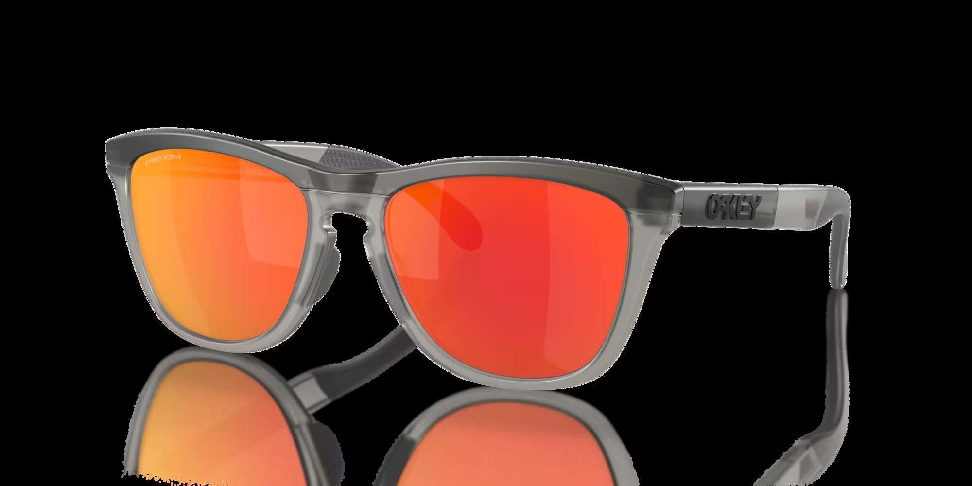 Oakley Frogskins Range-Matte Smoke/Grey Ink Prizm Ruby | oakley | - Northshore Newquay - Surf/Skate Shop