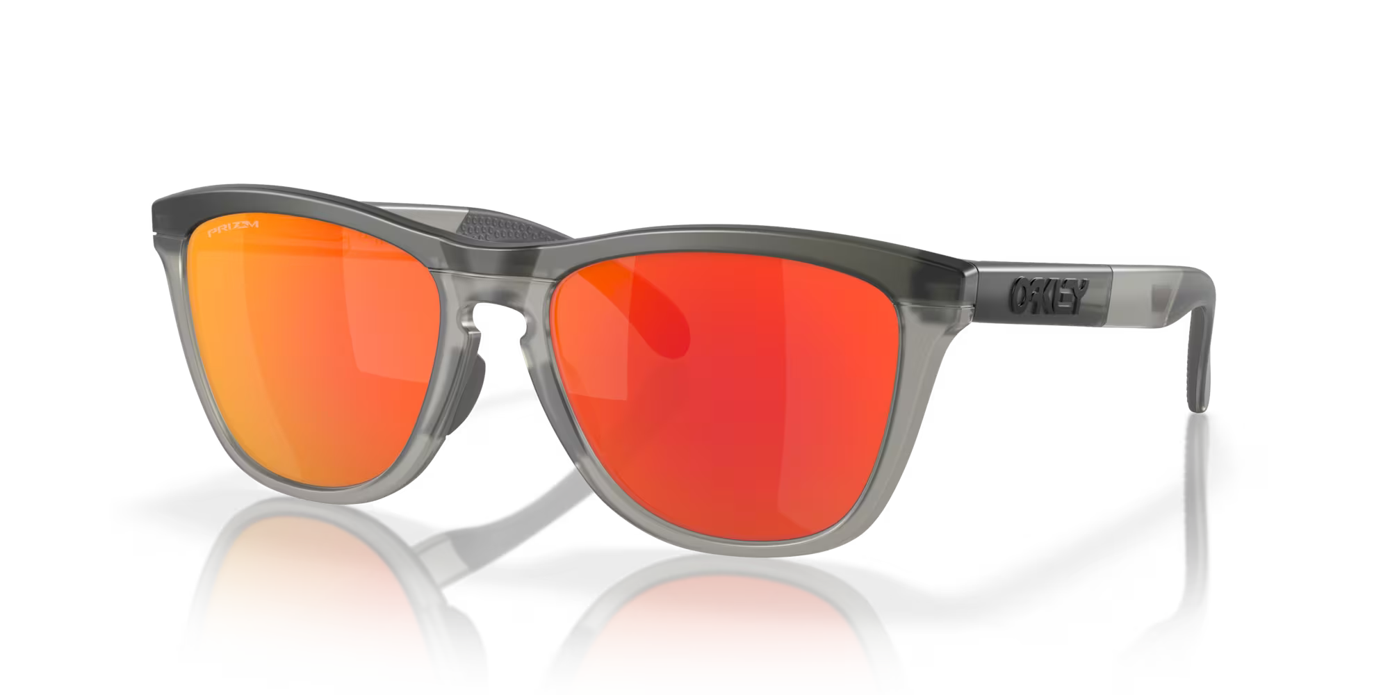 Oakley Frogskins Range-Matte Smoke/Grey Ink Prizm Ruby | oakley | - Northshore Newquay - Surf/Skate Shop