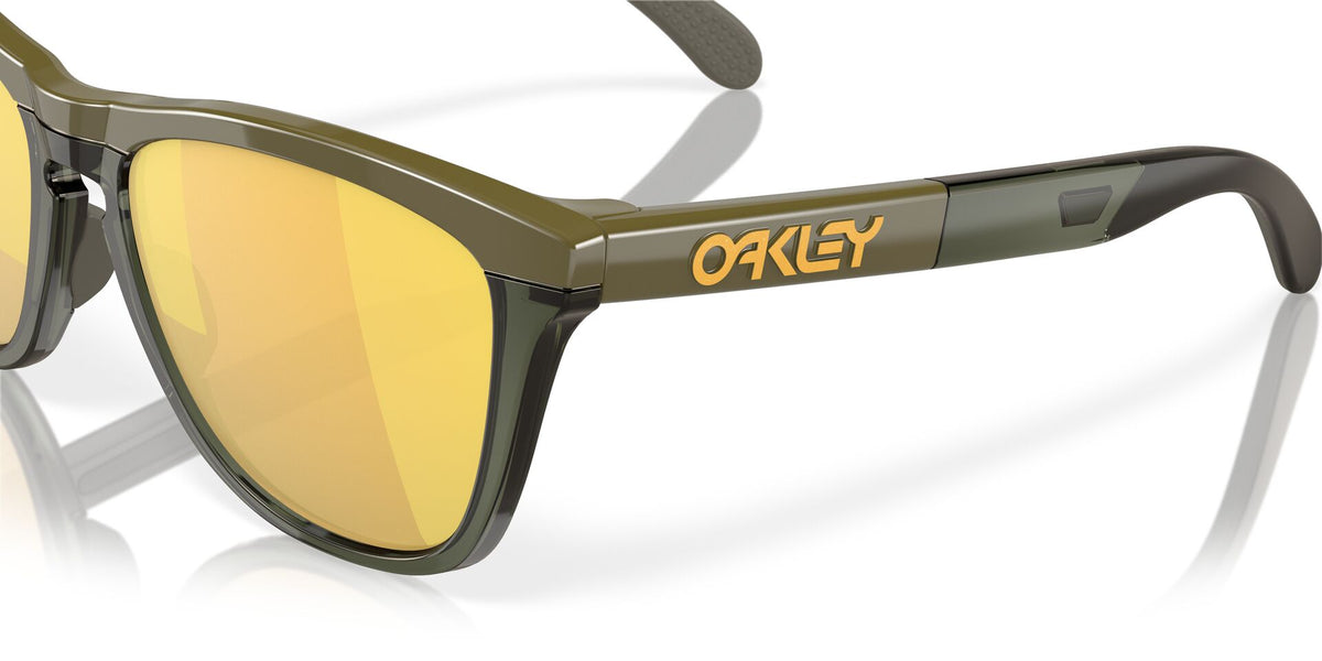 OAKLEY EYEWEAR FROGSKINS RANGE-Dark brush/olive ink 24k polar | oakley | - Northshore Newquay - Surf/Skate Shop