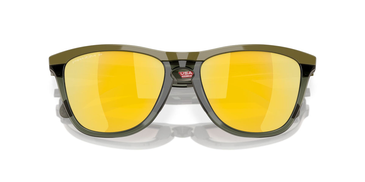 OAKLEY EYEWEAR FROGSKINS RANGE-Dark brush/olive ink 24k polar | oakley | - Northshore Newquay - Surf/Skate Shop