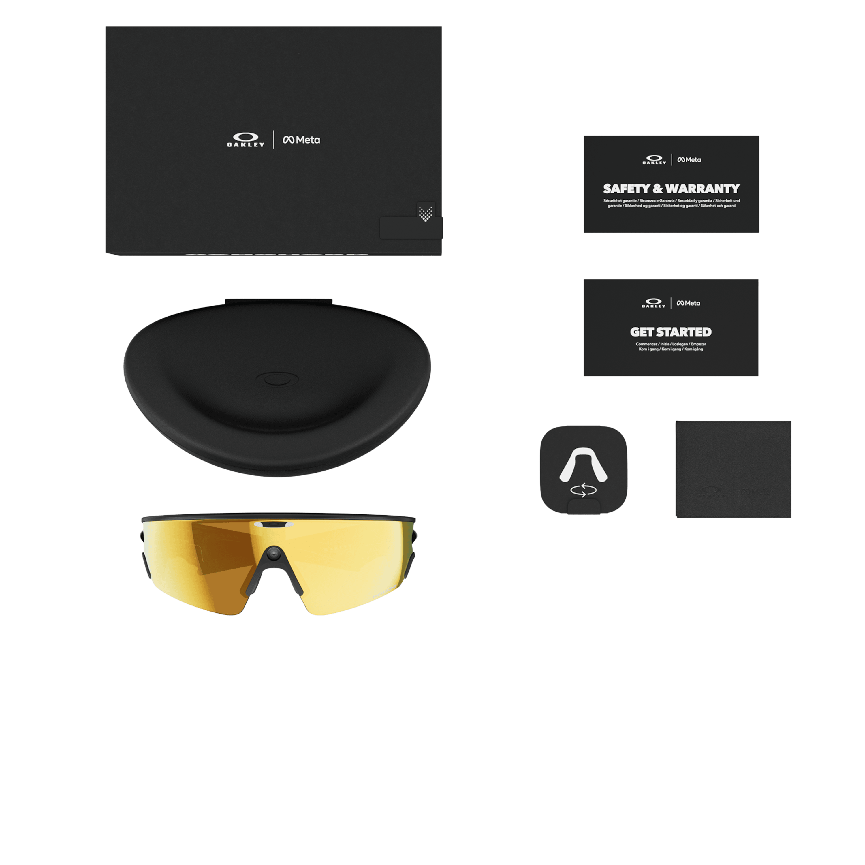 Oakley Meta Vanguard - Prizm 24k Lenses / Black Frame | Northshore Surf Shop | - Northshore Newquay - Surf/Skate Shop