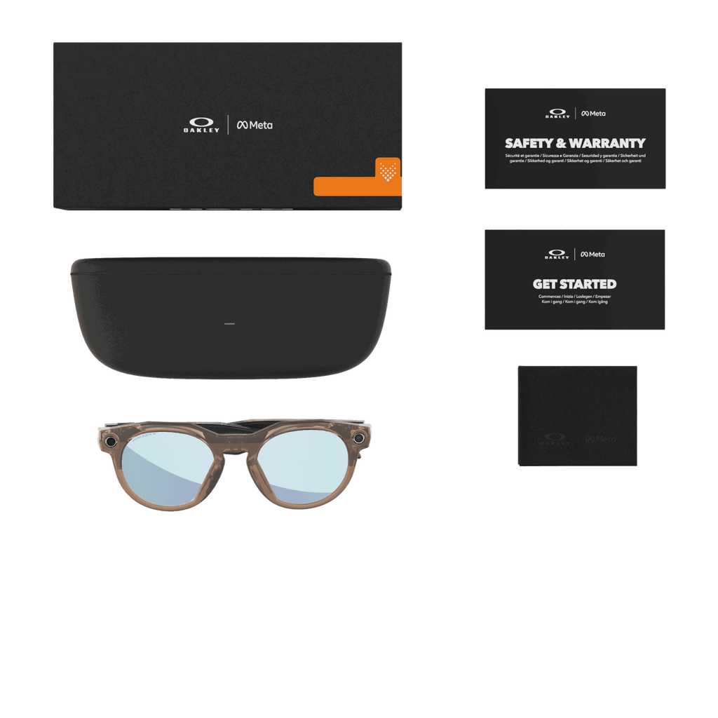 Oakley Meta HSTN - Prizm deep water / brown smoke Frame | oakley | - Northshore Newquay - Surf/Skate Shop