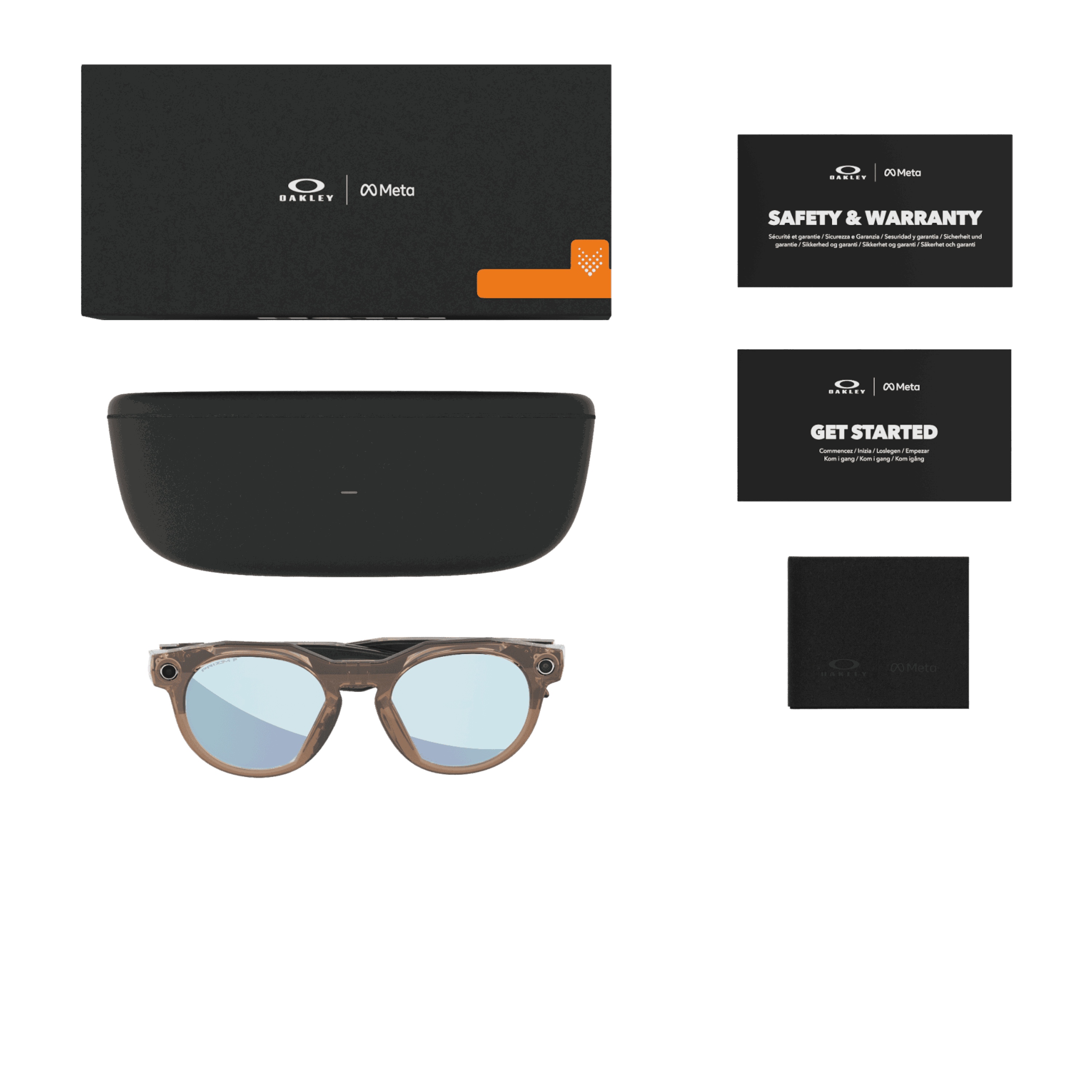 Oakley Meta HSTN - Prizm deep water / brown smoke Frame | oakley | - Northshore Newquay - Surf/Skate Shop