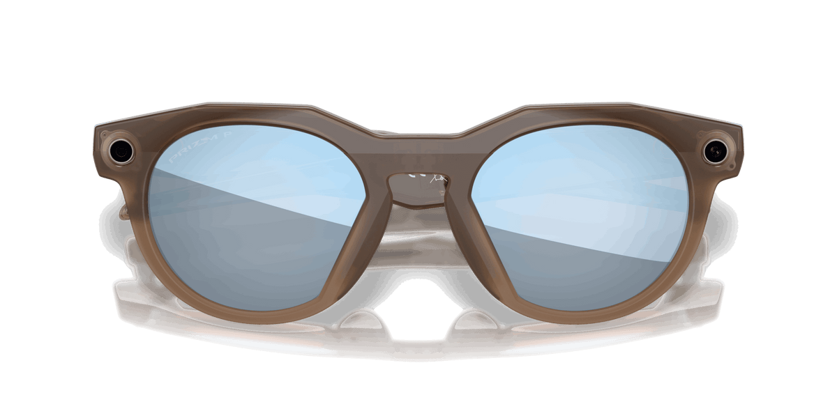 Oakley Meta HSTN - Prizm deep water / brown smoke Frame | oakley | - Northshore Newquay - Surf/Skate Shop