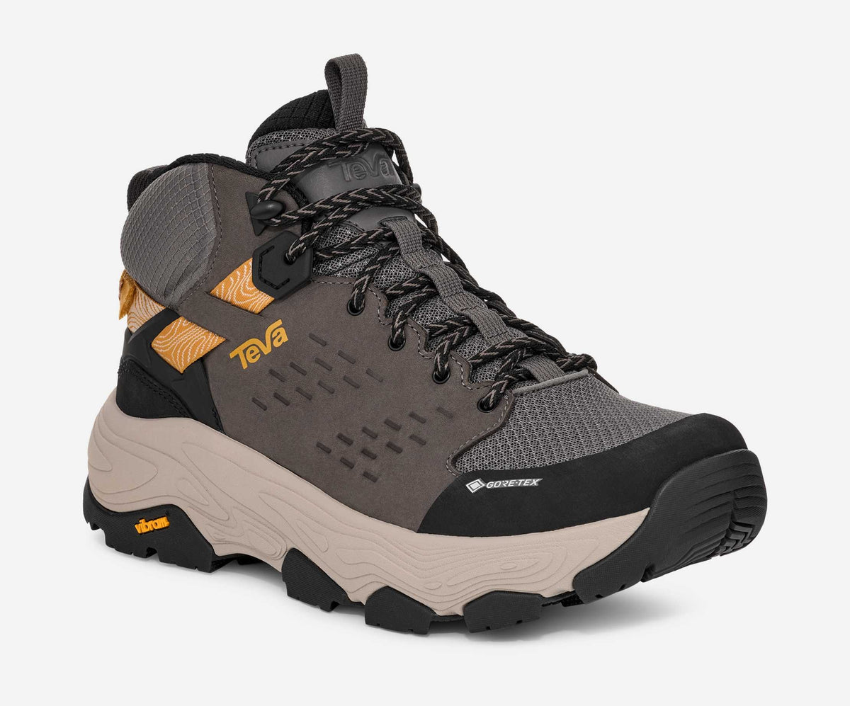 Teva Men's Grandview Max GORE-TEX Hiking Boot-Charcoal/Black | Teva | Outdoor Shoes - Northshore Newquay - Surf/Skate Shop