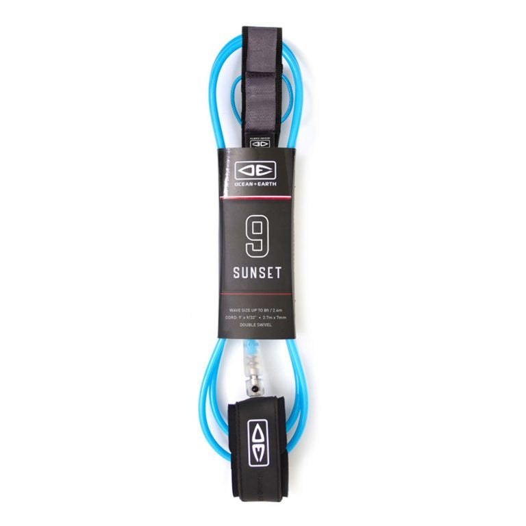 Ocean and earth sunset longboard 9ft leash | Ocean & Earth |