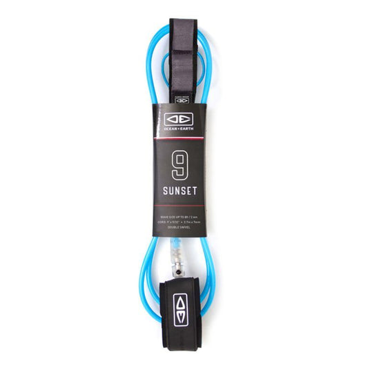 Ocean and earth sunset longboard 9ft leash | Ocean & Earth |