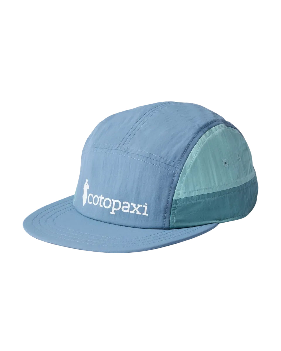 Cotopaxi Tech 5-Panel Hat-Steel Blue | Cotopaxi | cap - Northshore Newquay - Surf/Skate Shop