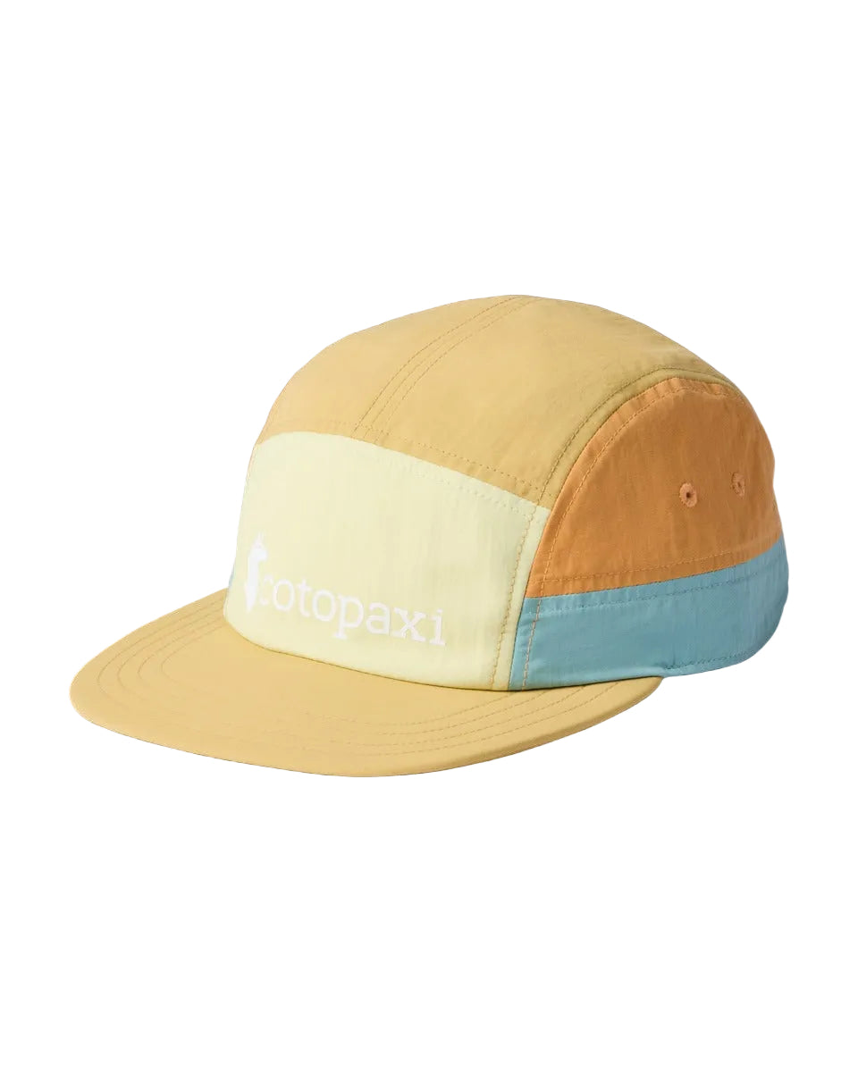 Cotopaxi Tech 5-Panel Hat-Honeydew/Husk | Cotopaxi | cap - Northshore Newquay - Surf/Skate Shop