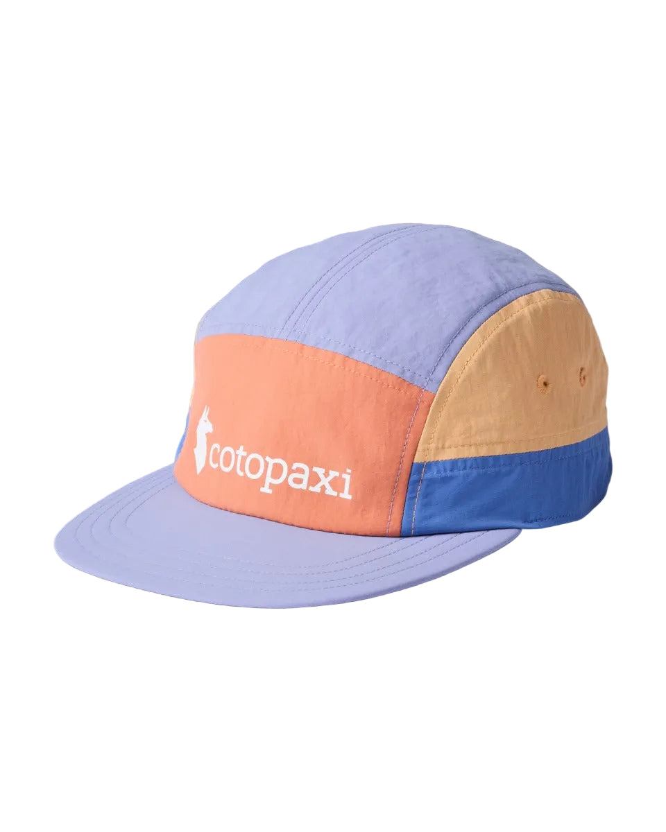 Cotopaxi Tech 5-Panel Hat-Grapefruit/Aster | Cotopaxi | cap - Northshore Newquay - Surf/Skate Shop