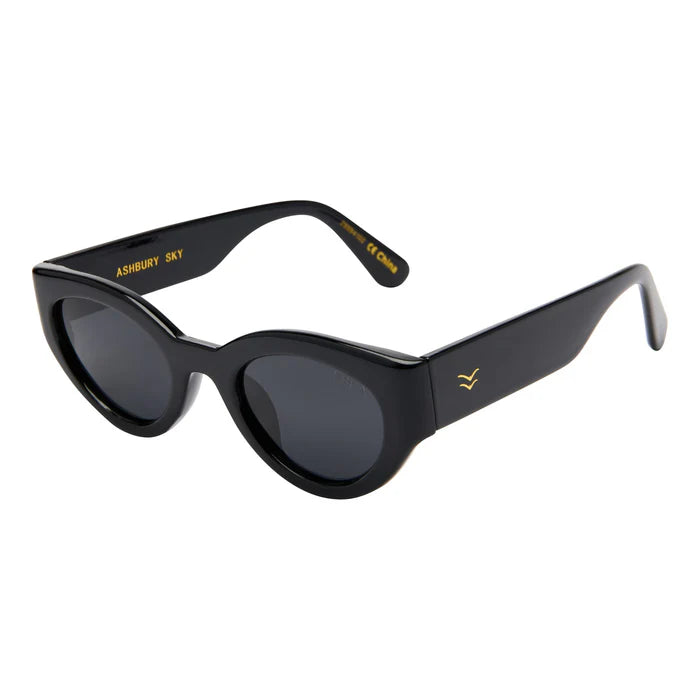 I-Sea Ashbury Sky Polarised Sunglasses - Black/Smoke