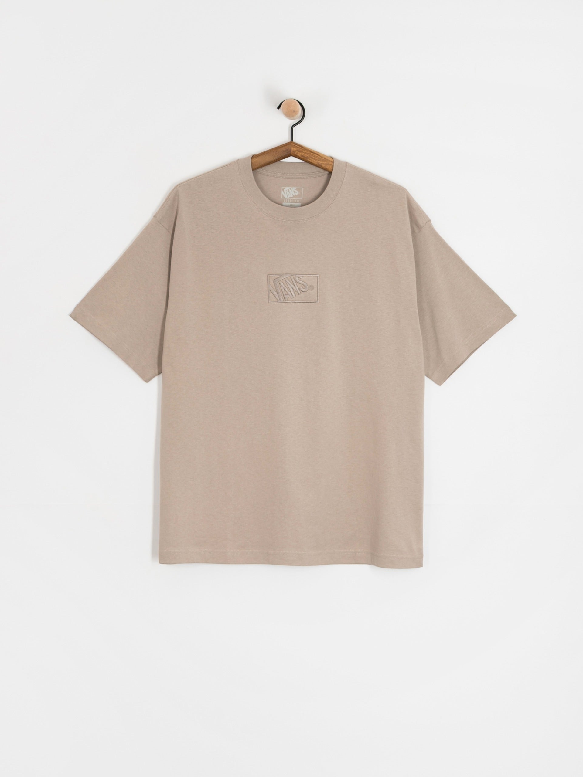 Vans Blocked Box T-Shirt-Mushroom | Vans | T Shirt
