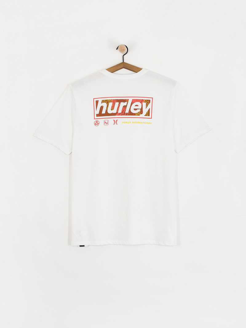 Hurley Throwback Frill T-shirt-White | Hurley | T Shirt - Northshore Newquay - Surf/Skate