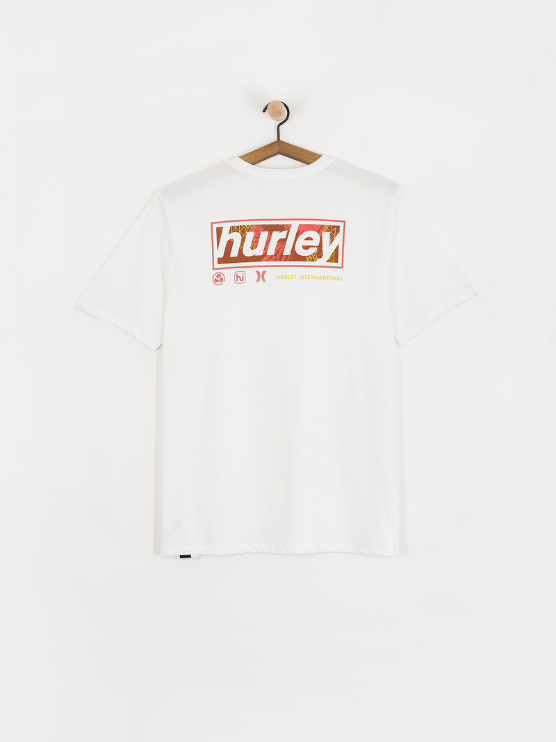 Hurley Throwback Frill T-shirt-White | Hurley | T Shirt - Northshore Newquay - Surf/Skate
