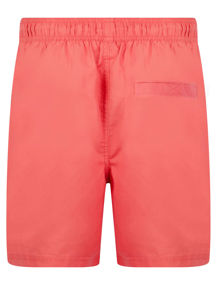 TOKYO LAUNDRY NAMASTE 3 CLASSIC SWIM SHORTS - SPICED CORAL | Tokyo Laundry | Shorts - Northshore Newquay - Surf/Skate Shop