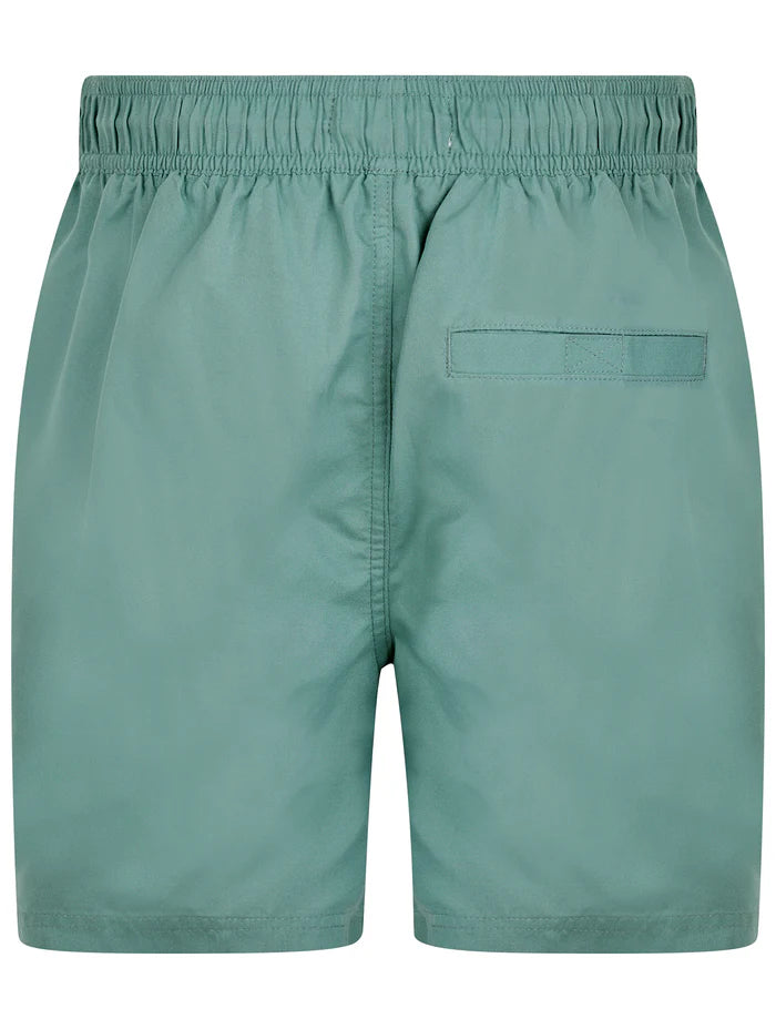 TOKYO LAUNDRY NAMASTE 3 CLASSIC SWIM SHORTS - TRELLIS GREEN | Tokyo Laundry | Shorts - Northshore Newquay - Surf/Skate Shop