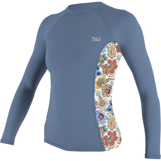 O'NEILL Womens Side Print Long Sleeve Rash Guard - infinity/talitha | O’neill | rashvest