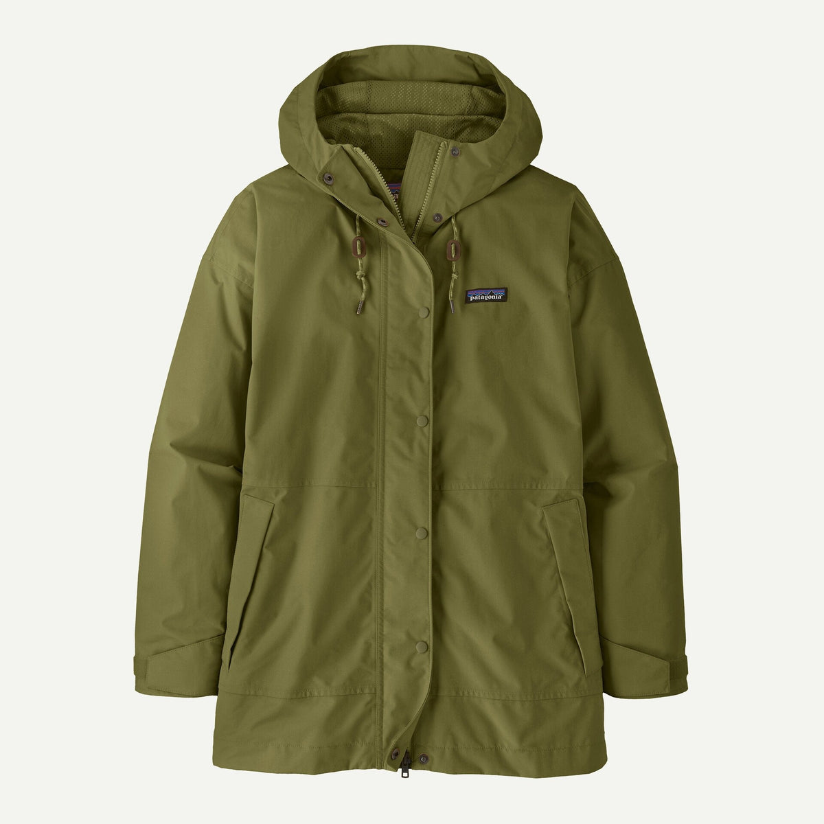Patagonia Women's Outdoor Everyday Rain Jacket-Caper Green XL | Patagonia | - Northshore Newquay - Surf/Skate Shop
