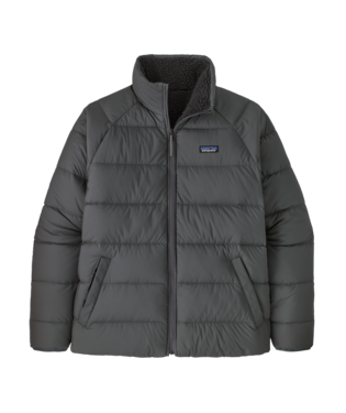 Patagonia Reversible Silent Down Jacket-Forge Grey | Patagonia |