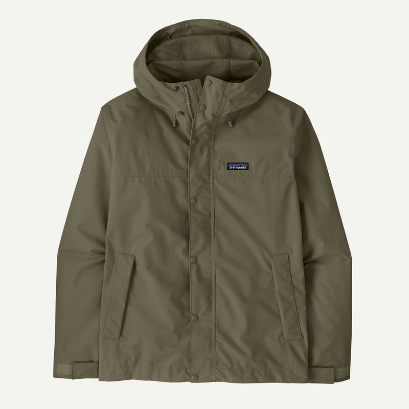 Patagonia Men's Outdoor Everyday Rain Jacket-Basin Green | Patagonia | - Northshore Newquay - Surf/Skate Shop