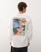 Vans Raw Instinct Long Sleeve T-shirt-Marshmallow | Vans | T Shirt