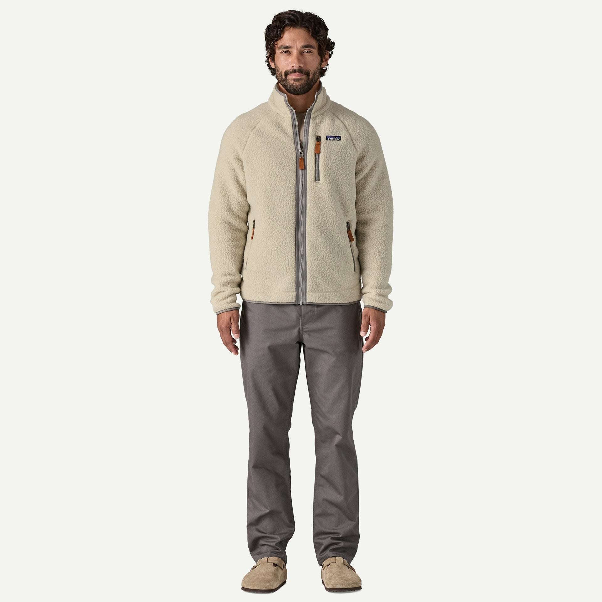 Patagonia Men's Retro Pile Fleece Jacket-Pelican | Patagonia |