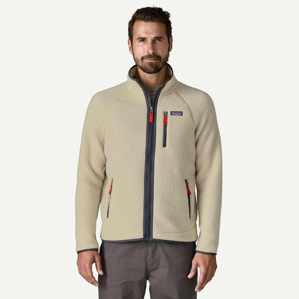 Patagonia Men's Retro Pile Fleece Jacket-Pelican/Smoulder Blue | Patagonia | - Northshore Newquay - Surf/Skate