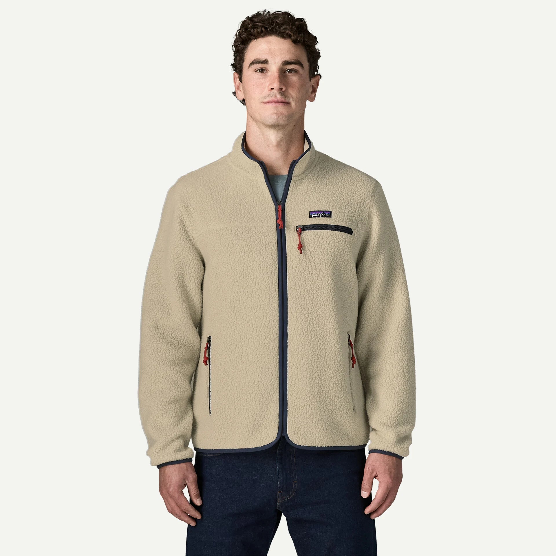 Patagonia Men's Retro Pile Fleece Jacket-Pelican | Patagonia | - Northshore Newquay - Surf/Skate Shop