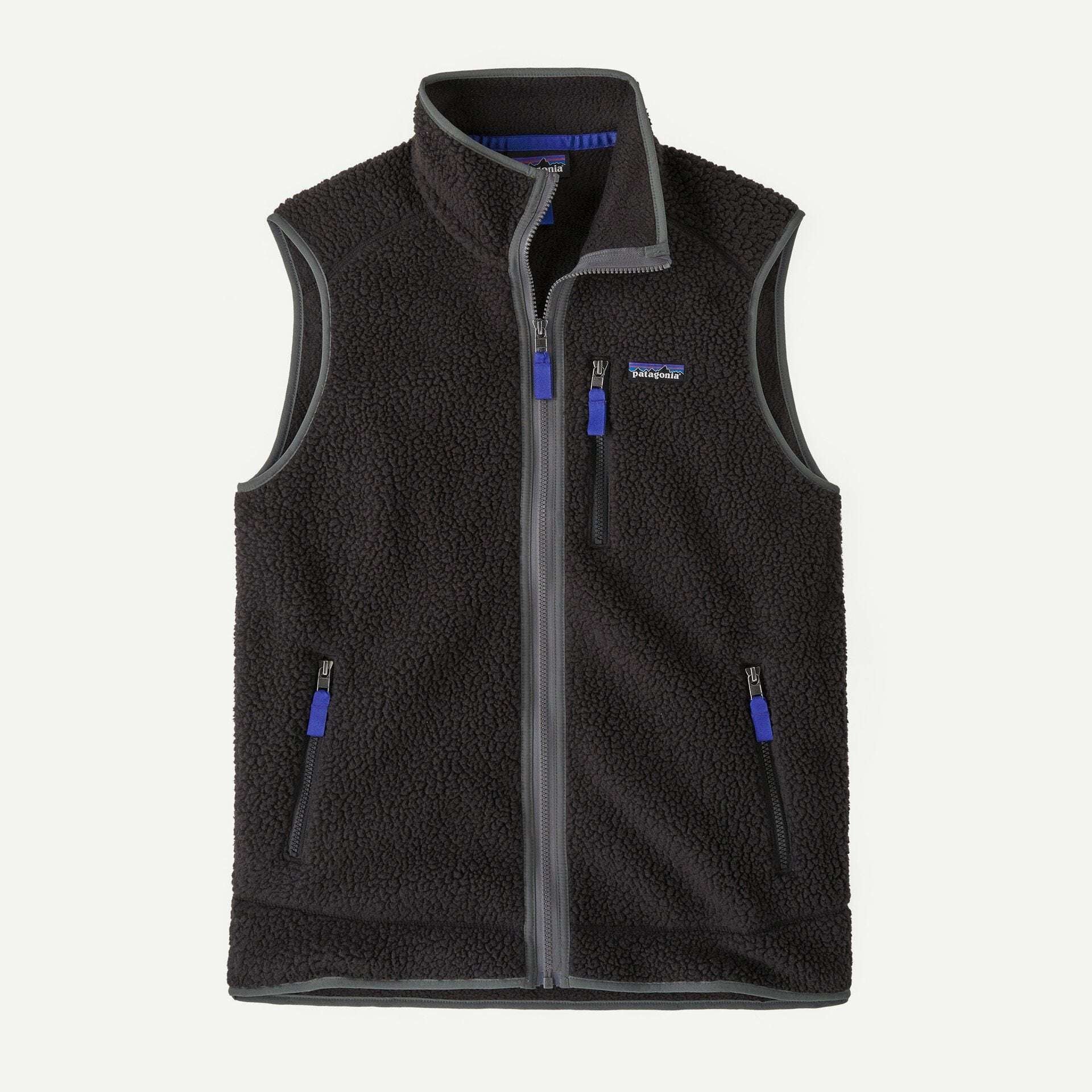 Patagonia Retro Pile Fleece Vest-Black/Forge Grey | Patagonia | - Northshore Newquay - Surf/Skate