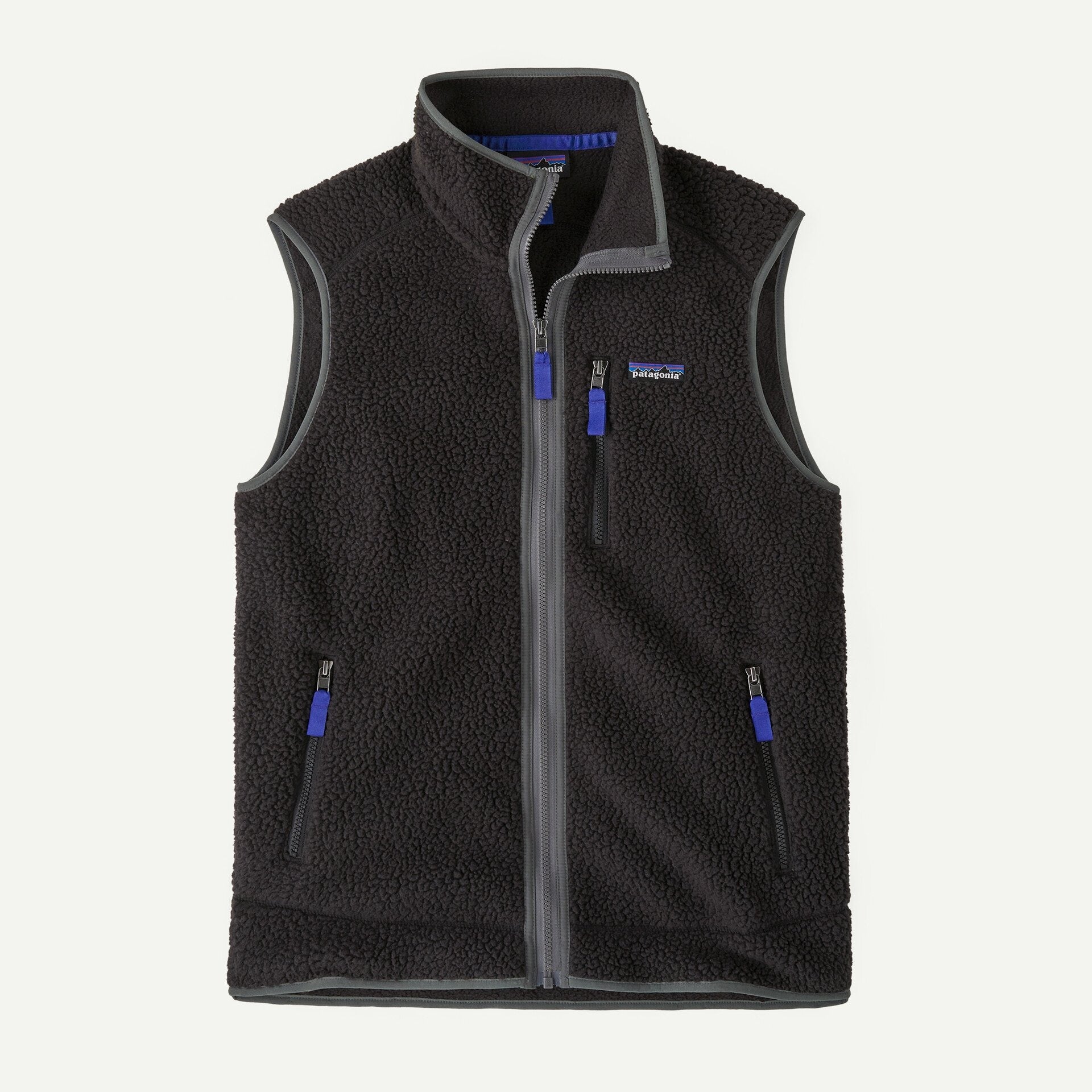 Patagonia Retro Pile Fleece Vest-Black/Forge Grey | Patagonia |