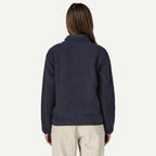 Patagonia Women's Retro Pile Fleece Marsupial Pullover-Sunken Blue