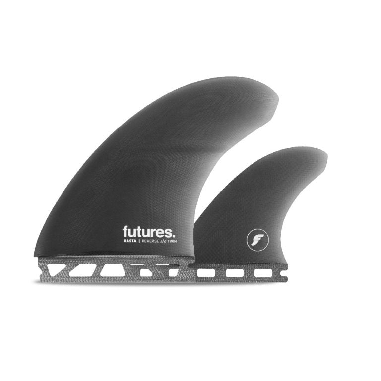 Rasta Reverse 3/2 Twin Fin + 1 | Futures | Twin Fins - Northshore Newquay - Surf/Skate Shop