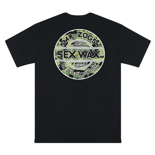 Mr Zogs Sex Wax T-shirt Camo-Black | Mr Zogs Sex Wax |