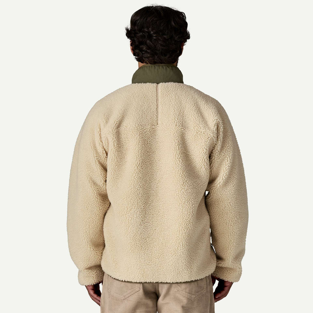 Patagonia Men's Classic Retro-X® Fleece Jacket=Dark Natural w/Basin Green | Patagonia | - Northshore Newquay - Surf/Skate