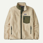 Patagonia Men's Classic Retro-X® Fleece Jacket=Dark Natural w/Basin Green | Patagonia |