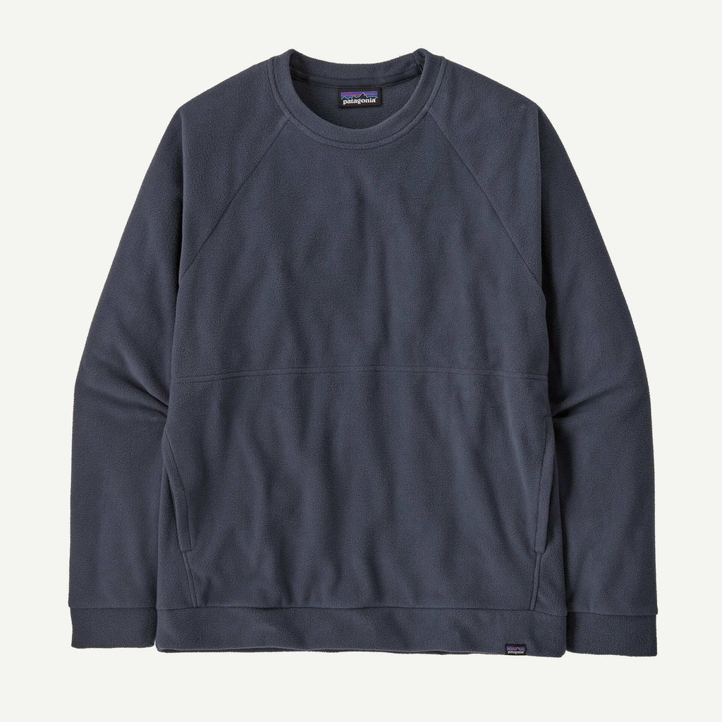 Patagonia Men's Micro D™ Fleece Crewneck-Smoulder Blue | Patagonia |