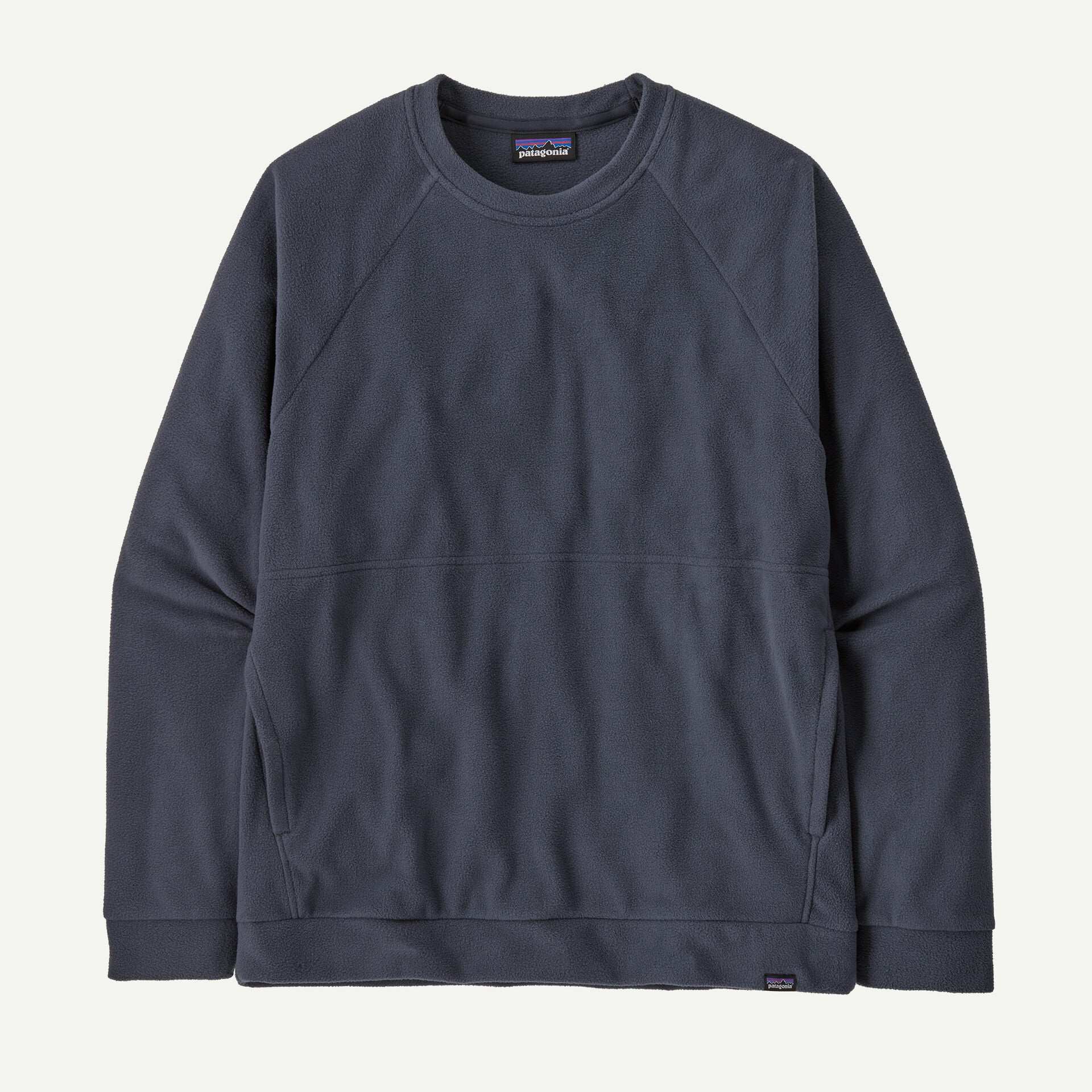 Patagonia Men's Micro D™ Fleece Crewneck-Smoulder Blue | Patagonia |