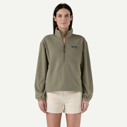 Patagonia Women's Microdini 1/2 Zip Fleece-River Rock Green XL | Patagonia |