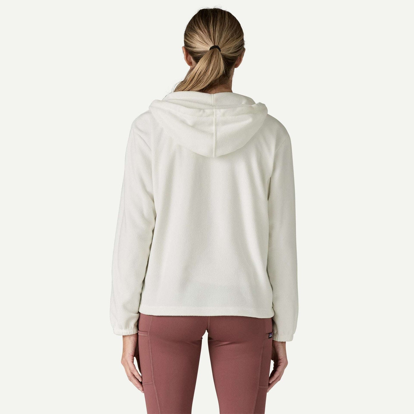 Patagonia Women's Micro D™ Fleece Hoody-Birch White | Patagonia |