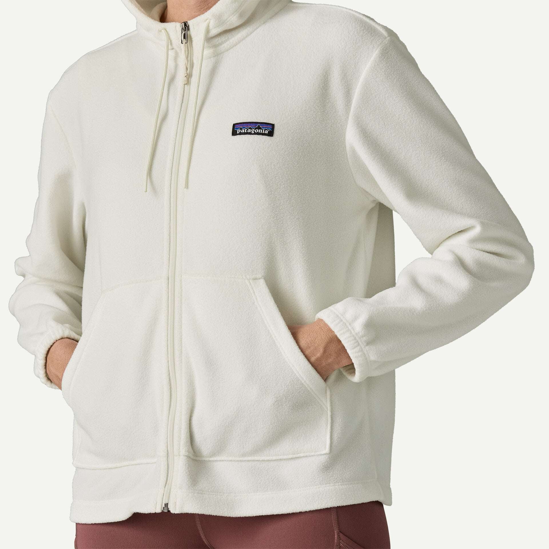 Patagonia Women's Micro D™ Fleece Hoody-Birch White XL | Patagonia |