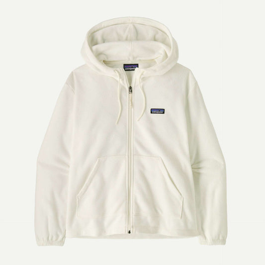Patagonia Women's Micro D™ Fleece Hoody-Birch White | Patagonia |