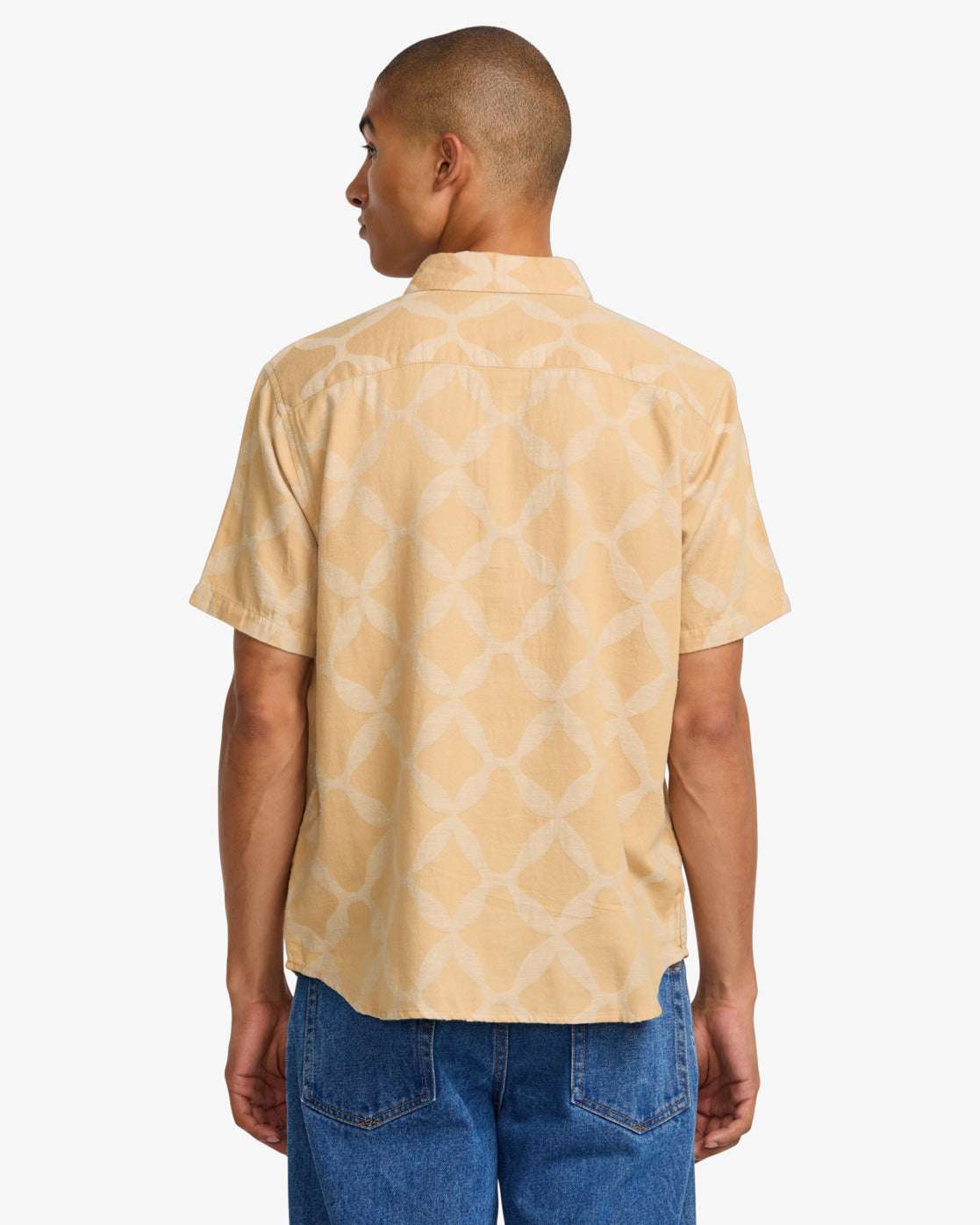 RVCA LA Ornament Short Sleeves Shirt-Ochre | RVCA | Shirt