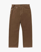 RVCA Dayshift 5 Pocket Canvas Trousers-Bombay Brown | RVCA | Trousers - Northshore Newquay - Surf/Skate